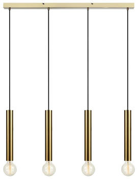 Markslöjd Lighting 108263 - Hängeleuchte SENCILLO 4xE27/40W/230V gold