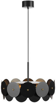 Markslöjd Lighting 108265 - Hängeleuchte VEGAS 3xE27/40W/230V schwarz