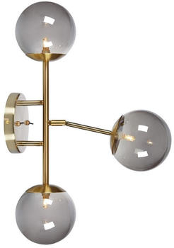 Markslöjd Lighting 108253 - Wandleuchte TRINITY 3xG9/20W/230V gold/grau