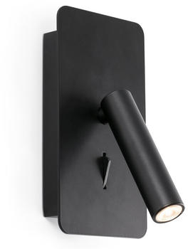 Faro LED Wandleuchte Suau in Schwarz 3W 240lm schwarz