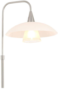 Steinhauer LED Tischleuchte Tallerken in Silber und Weiß 3W 300lm G9 silber