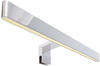 Deko-Light LED Spiegelleuchte Line in Silber und Chrom 12W 550lm IP44 512mm silber