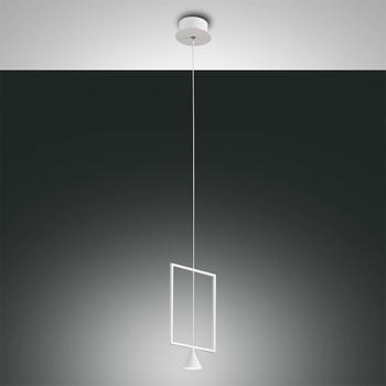 Fabas Luce LED Pendelleuchte Sirio in weiß 8W 720lm weiß