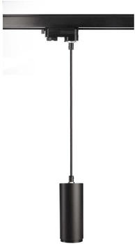 Deko-Light LED 3 Phasen Schienensystem Pendelleuchte Lucea 10 in Schwarz 10W 1000lm schwarz