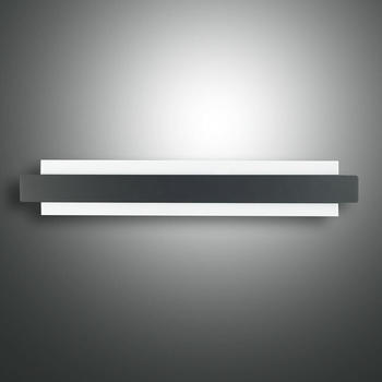 Fabas Luce LED Wandleuchte Regolo 21W 2100lm in Schwarz schwarz