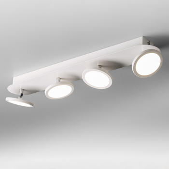 LupiaLicht LED Spot Pook in Weiß 4x 6W 2200lm 4-flammig weiß