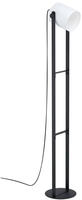 EGLO Stehlampe "HORNWOOD 1" E27 1 Stk. schwarz / L23 x H140 x B23 cm /...