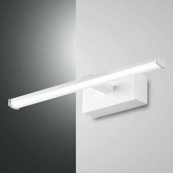 Fabas Luce LED Badleuchte Nala IP44 in Weiß 90x300mm weiß