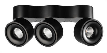 Deko-Light LED Deckenleuchte Uni Triple in Schwarz 3x 10W 2148lm schwarz