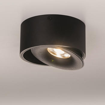 LupiaLicht LED Deckenleuchte Saturn in Schwarz 9W 910lm 2700K schwarz