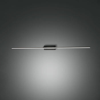 Fabas Luce LED Spiegelleuchte Nala in Schwarz 20W 2460lm IP44 schwarz