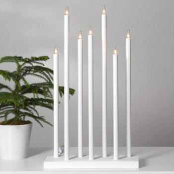 Star Trading LED Tischleuchte Holy in Weiß 7x 3W weiß
