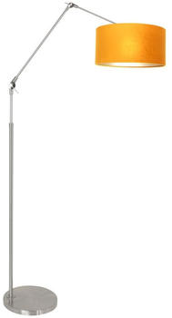 Steinhauer Stehleuchte Prestige Chic in Silber und Gold E27 400mm silber