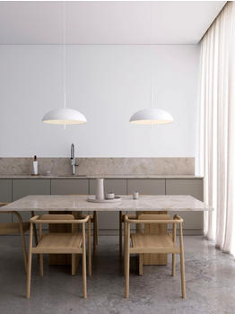 Nordlux Designer Pendelleuchte Versale in Weiß E27 2-flammig by Anker Studio weiß