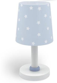Dalber Tischleuchte Star Light in Hellblau E14 blau