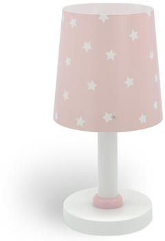 Dalber Tischleuchte Star Light in Rosa E14 rot