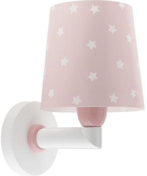 Dalber Wandleuchte Star Light in Rosa E27 rot
