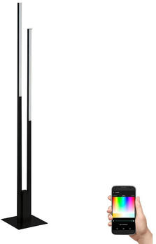 Eglo 900082 - LED RGBW Dimmbare Stehleuchte FRAIOLI-Z2xLED/16W/230V schwarz