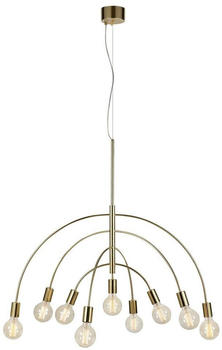 Markslöjd Lighting 108289 - Hängeleuchte LAVELLO 9xE27/40W/230V gold
