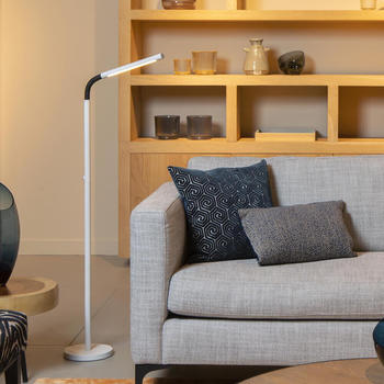 Lucide LED Akku Stehleuchte Gilly in Weiß 3W 180lm weiß