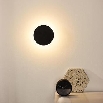 Lucide LED Wandleuchte Eklyps Led in Schwarz 6W 360lm 150mm schwarz