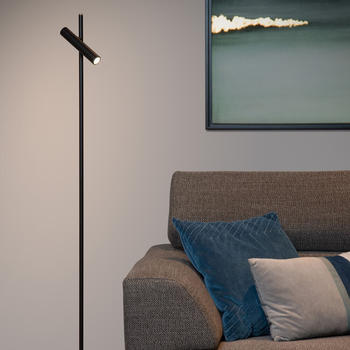Lucide LED Stehleuchte 4.5W 3000K 380lm 1-flammig schwarz