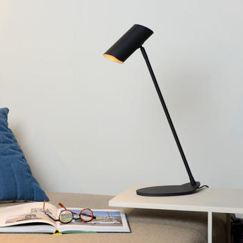 Lucide Schreibtischleuchte Hester, GU10, Höhe 530mm, schwarz schwarz