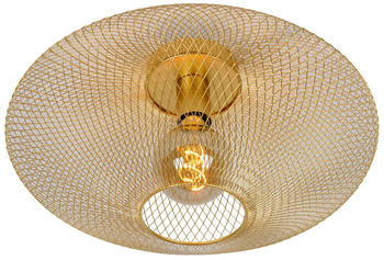 Lucide Deckenleuchte Mesh in Gold E27 gold / messing