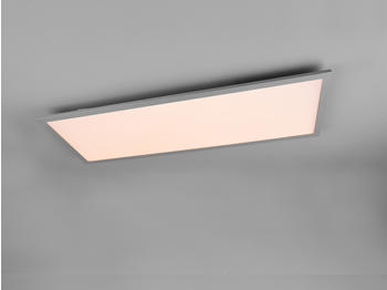Trio LED Deckenleuchte GAMMA Titan Panel mit Nachtlicht rechteckig 80x29cm