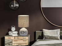 REALITY Leuchten Schreibtischlampe "Esna" E14 1 Stk. E14Tischleuchte mit