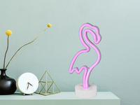 Trio Lighting - Flamingo-tischleuchte Led 1,8w Aus Weiem Kunststoff Mit