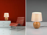 REALITY Leuchten Schreibtischlampe "Luxor" E14 1 Stk. warmwei&szlig; - kaltwei&szlig;...