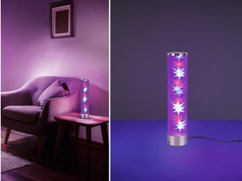 Trio LED Tischleuchte RICO dimmbar, Fernbedienung & Farbwechsler 38cm hoch R52811001