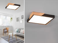 REALITY Leuchten LED Deckenleuchte "Meta" LED-Board 1 Stk. Warmwei&szlig; Deckenlampe
