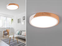 REALITY Leuchten LED Deckenleuchte "Jano" LED-Board 1 Stk. Warmwei&szlig; Deckenlampe