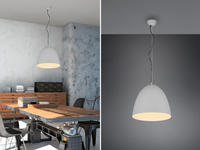 REALITY Leuchten Pendelleuchte "Tilda" E27 1 Stk. warmwei&szlig; - kaltwei&szlig; elegante