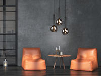 TRIO Leuchten Pendelleuchte "Clayton" E27 1 Stk. warmwei&szlig; - kaltwei&szlig; H&auml;ngelampe