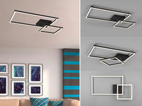 REALITY Leuchten LED Deckenleuchte "Padella" LED-Board 1 Stk. Neutralwei&szlig; bewegliche