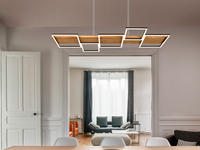 TRIO Leuchten LED Pendelleuchte "Harper" LED-Board 1 Stk. Warmwei&szlig; H&auml;ngelampe...