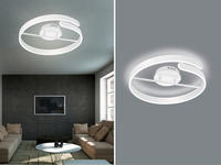 REALITY Leuchten LED Deckenleuchte "Parma" LED-Board 1 Stk. Neutralwei&szlig; Deckenlampe