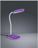 TRIO Leuchten LED Tischleuchte »Boa«, 1 flammig-flammig, Tischlampe, violet, Touch