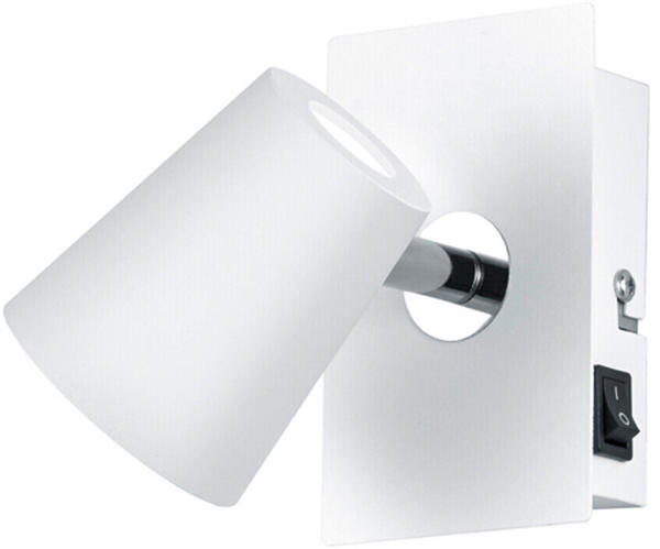 Trio Design Wandlampe Weiß matt 6,5W LED Strahler schwenkbar - Wohnraumleuchten