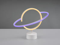 REALITY Leuchten LED Tischleuchte "Planet" LED-Board 1 Stk. RGB Deko Tischlampe im