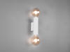 TRIO Leuchten Wandleuchte »VANNES«, 2 flammig-flammig, 2-flammig, E27-Leuchtmittel