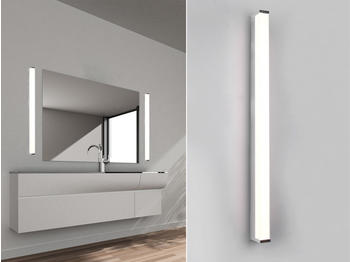 Trio LED Wandlampe Bad FABIO Chrom 80cm