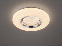 REALITY Leuchten LED Deckenleuchte "Magnolia" LED-Board 1 Stk. Farbwechsler dimmbar,