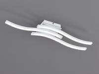 REALITY Leuchten LED Deckenleuchte "Route" LED-Modul 1 Stk. Warmwei&szlig; moderne