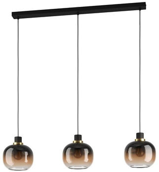 Eglo 99615 - H&auml;ngeleuchte OILELLA 3xE27/40W/230V braun