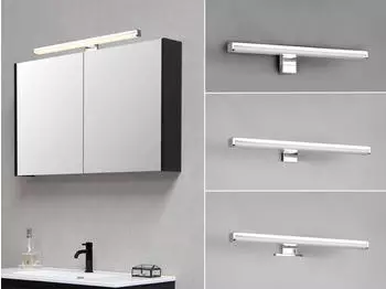 Trio-Leuchten Trio LED Wandlampe Bad LINO Chrom 40cm