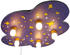 Niermann Deckenleuchte Kinderzimmer Nachthimmel Zugschalter für LED Schlummerlicht Sterne